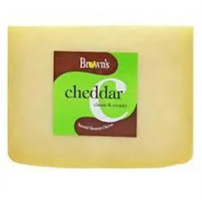 Brown S Cheddar Portion  225Gm